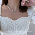 Shangjie OEM Perlenkette Halskette Halskette Frauen Halskette Lackholz Gold Schmuck Frauen Halsketten Halsketten